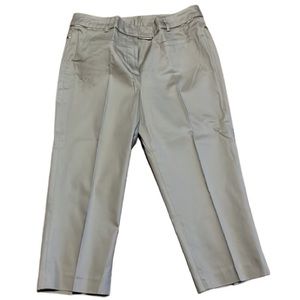 NEW DIRECTION WOMEN’S COTTON CAPRI CREAM SIZE 8P